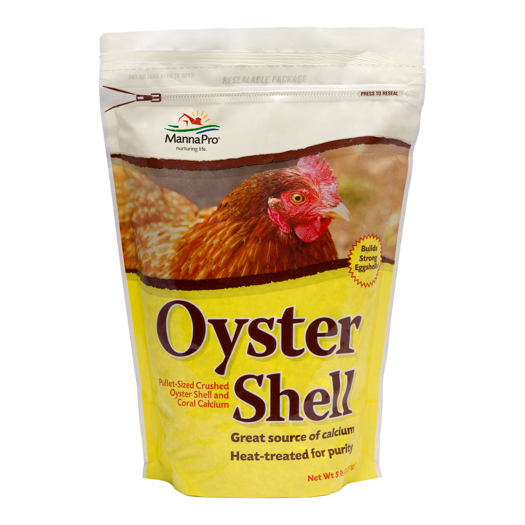 Manna Pro® Oyster Shell 5 Pound Bag Chicken Supplement