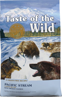Taste of the Wild Pacific Stream Smoked Salmon Grain-Free Dry Dog Food