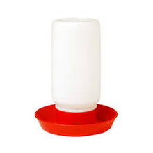 Miller Little Giant 1 Qt Screw On Poultry Jar Feeder or Waterer