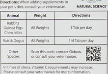 Oxbow Natural Science Vitamin C Small Animal Supplement