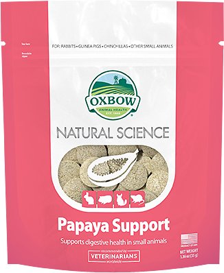 Oxbow Natural Science Papaya Support Digestive Health Small Animal Supplement